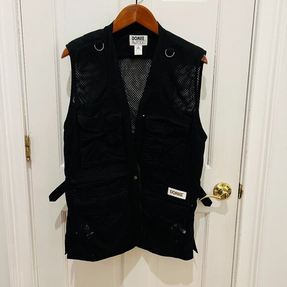 Other - Domke PhoTOGS Utility Photo Vest Medium Black Mesh 13 Pockets Professional Zip